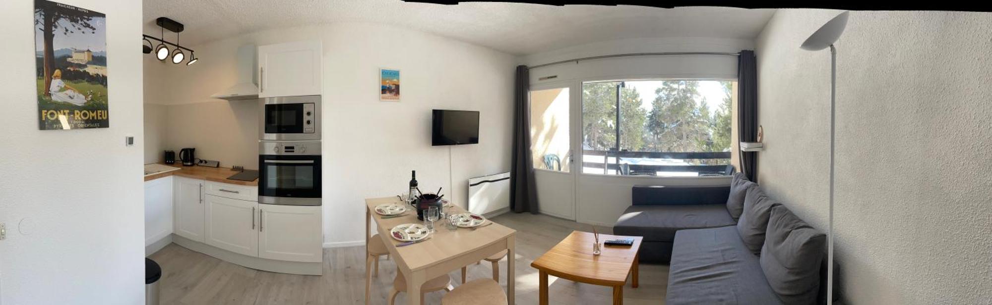 Joli Studio Pres De La Foret Font-Romeu-Odeillo-Via Exteriör bild